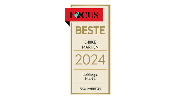 Focus BESTE E-Bike Marke 2024 - Lieblingsmarke HAIBIKE