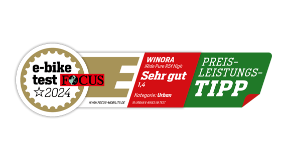 Winora iRide Pure R5f Focus Preis-Leistung-Sieger